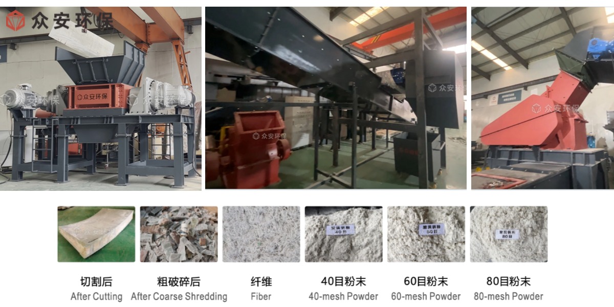 眾安環(huán)保廢棄風(fēng)電葉片處理生產(chǎn)線，為可持續(xù)未來(lái)按下“快進(jìn)鍵”